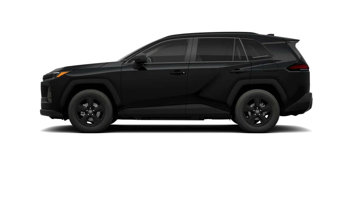 New 2026 Midnight Black Metallic Toyota LE image 4
