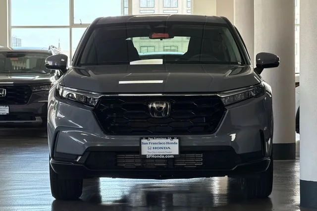 Certified Used 2025 Meteorite Gray Metallic Honda EX image 12