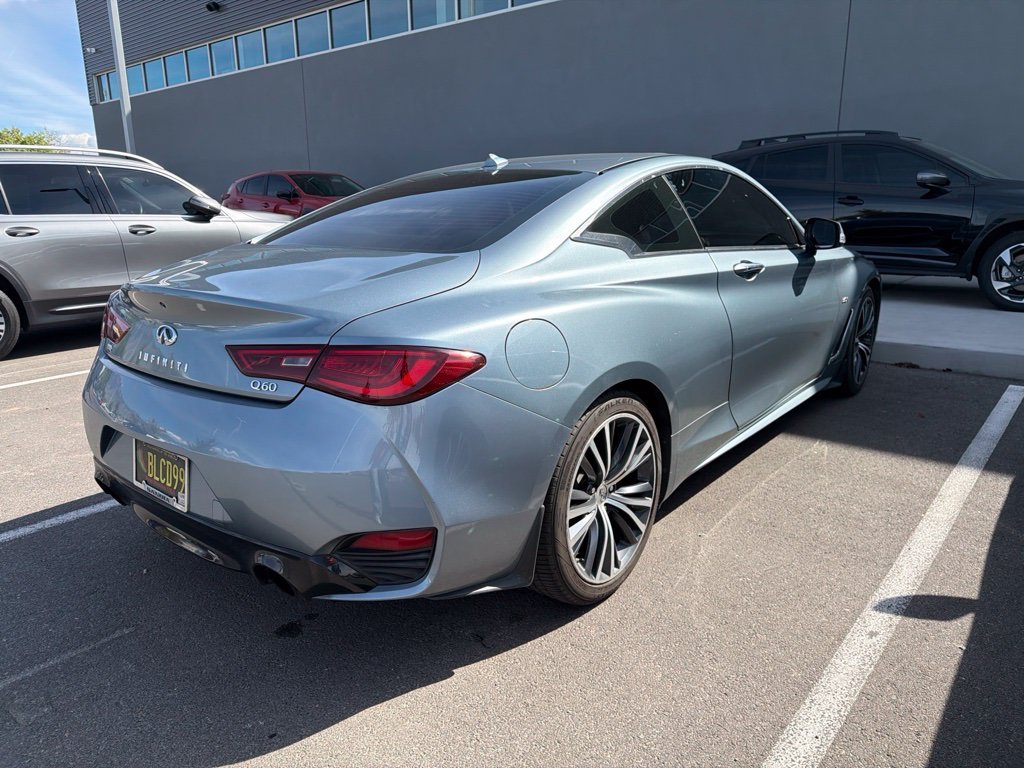 Used 2018 Blue INFINITI 3.0t LUXE image 7