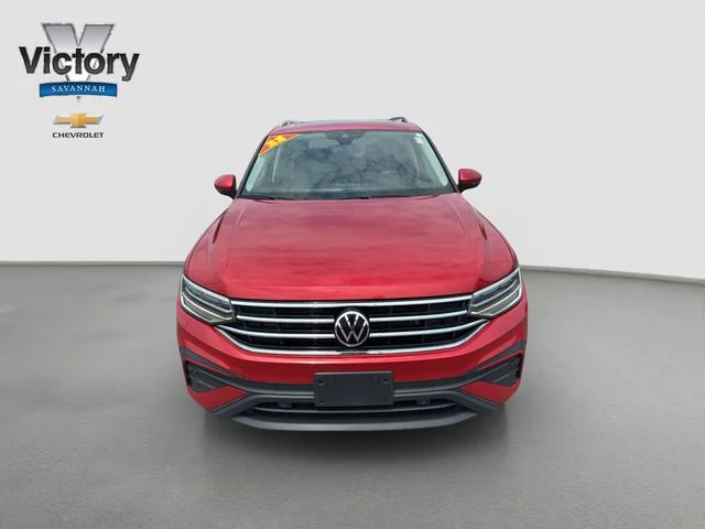 Used 2022 Volkswagen Tiguan SE with VIN 3VV2B7AX3NM087826 for sale in Kansas City