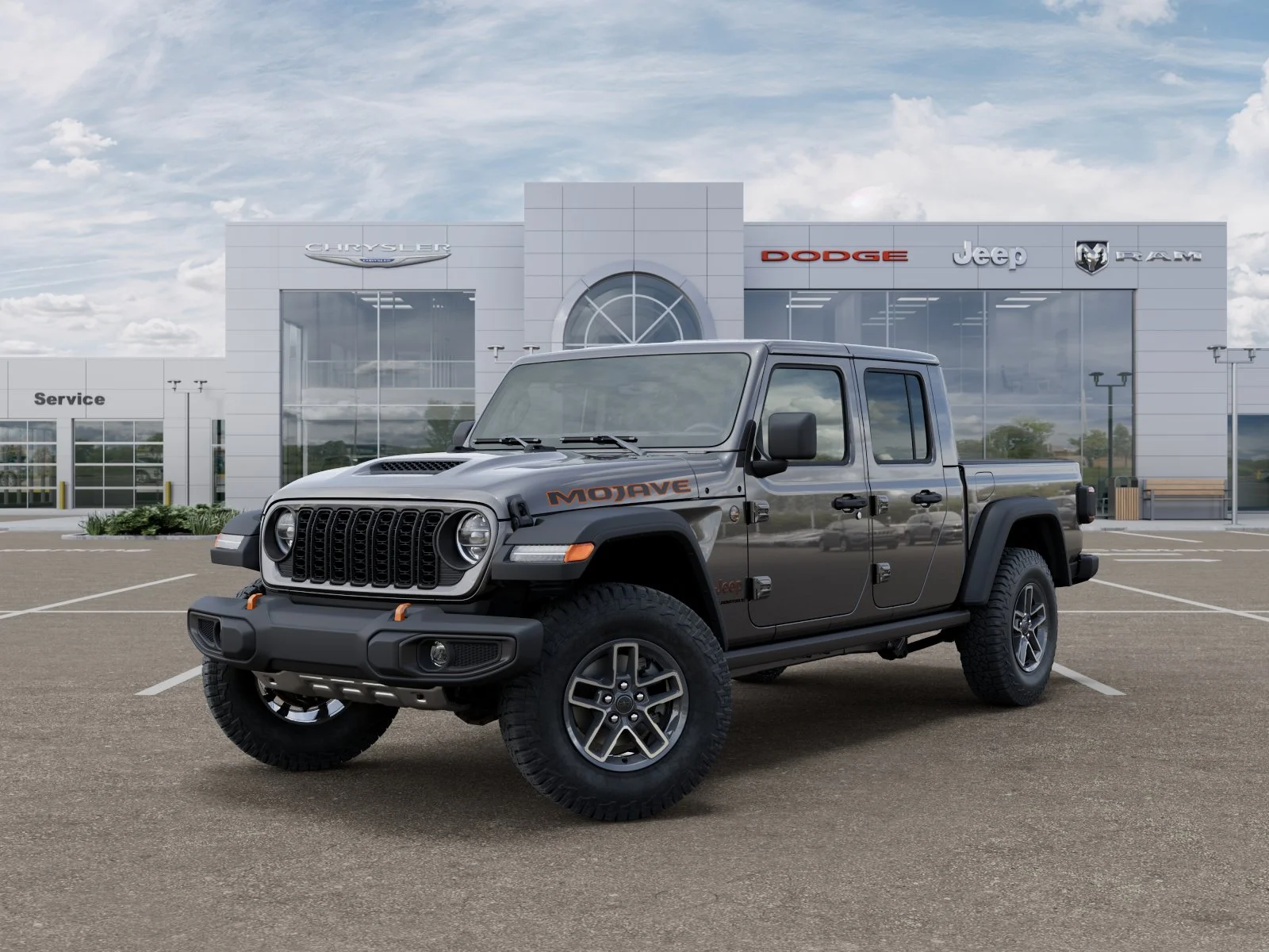 New 2026 Granite Crystal Metallic Clear-Coat Exterior Paint Jeep Mojave image 30