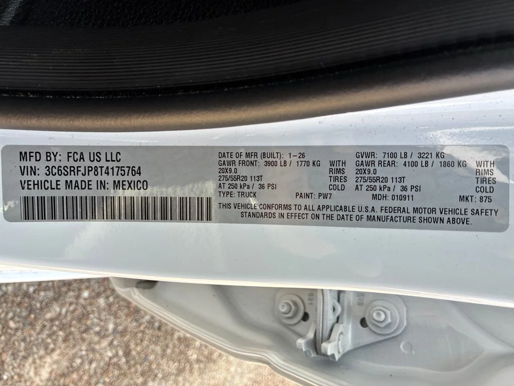Used 2026 White Ram Laramie image 25