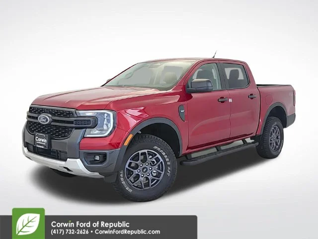 New 2026 Ruby Red Metallic Tinted Clearcoat Ford XLT image 1