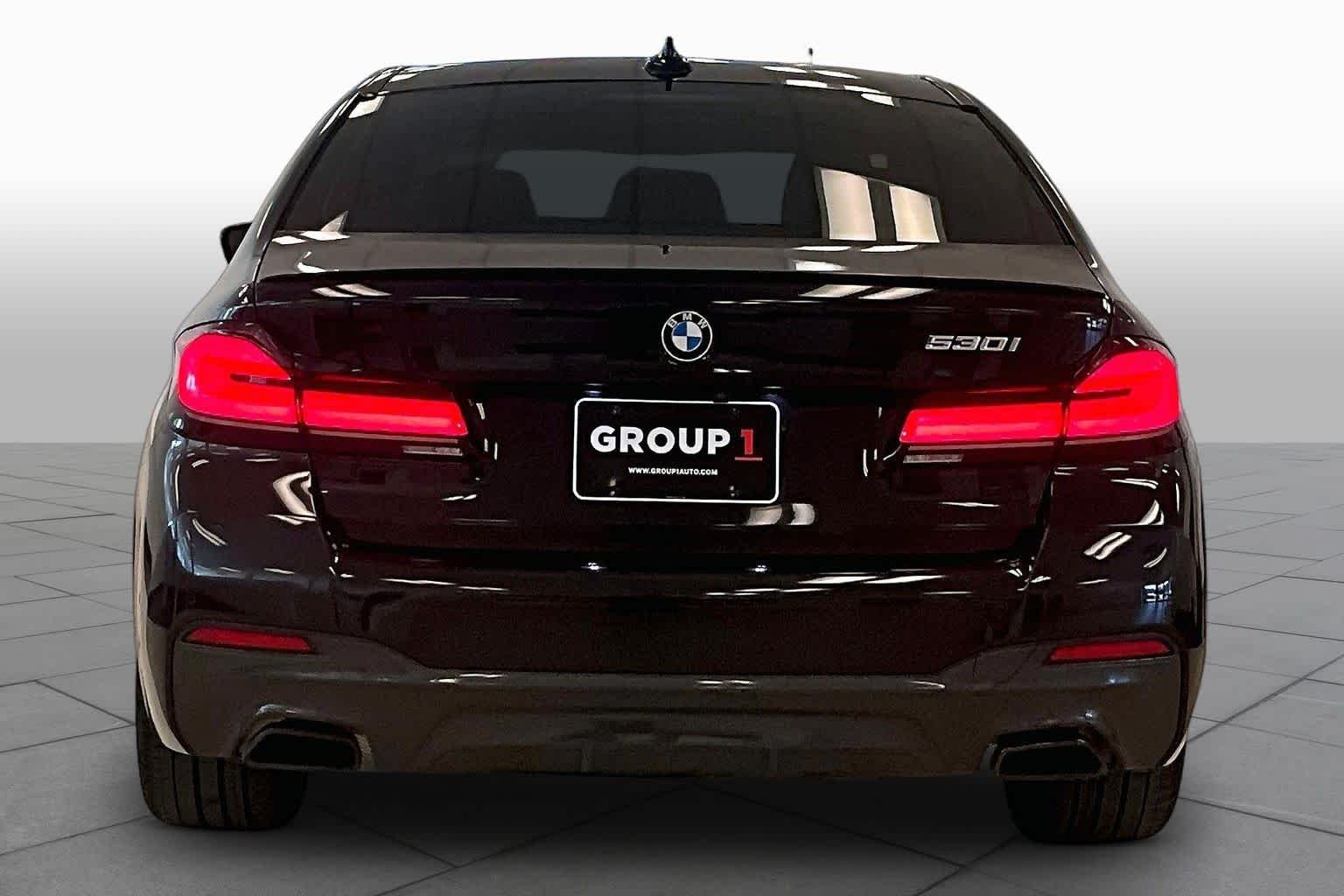 Used 2023 Black Sapphire Metallic BMW 530i image 4