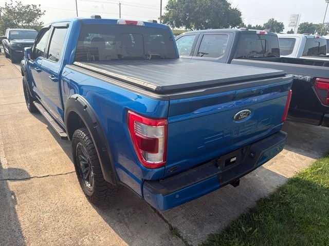 Used 2021 Blue Ford Lariat image 4