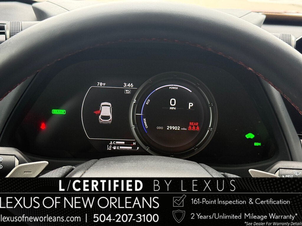 Certified Used 2024 Redline w/ Obsidian Roof Lexus F SPORT Handling image 15
