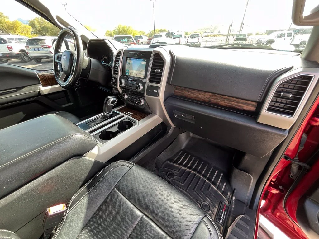 Used 2018 Red Ford Lariat image 19