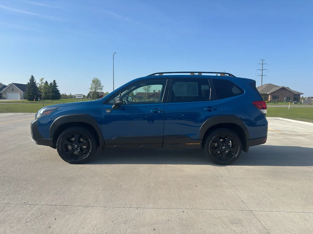 Certified Used 2024 GEYSER BLUE Subaru Wilderness image 1