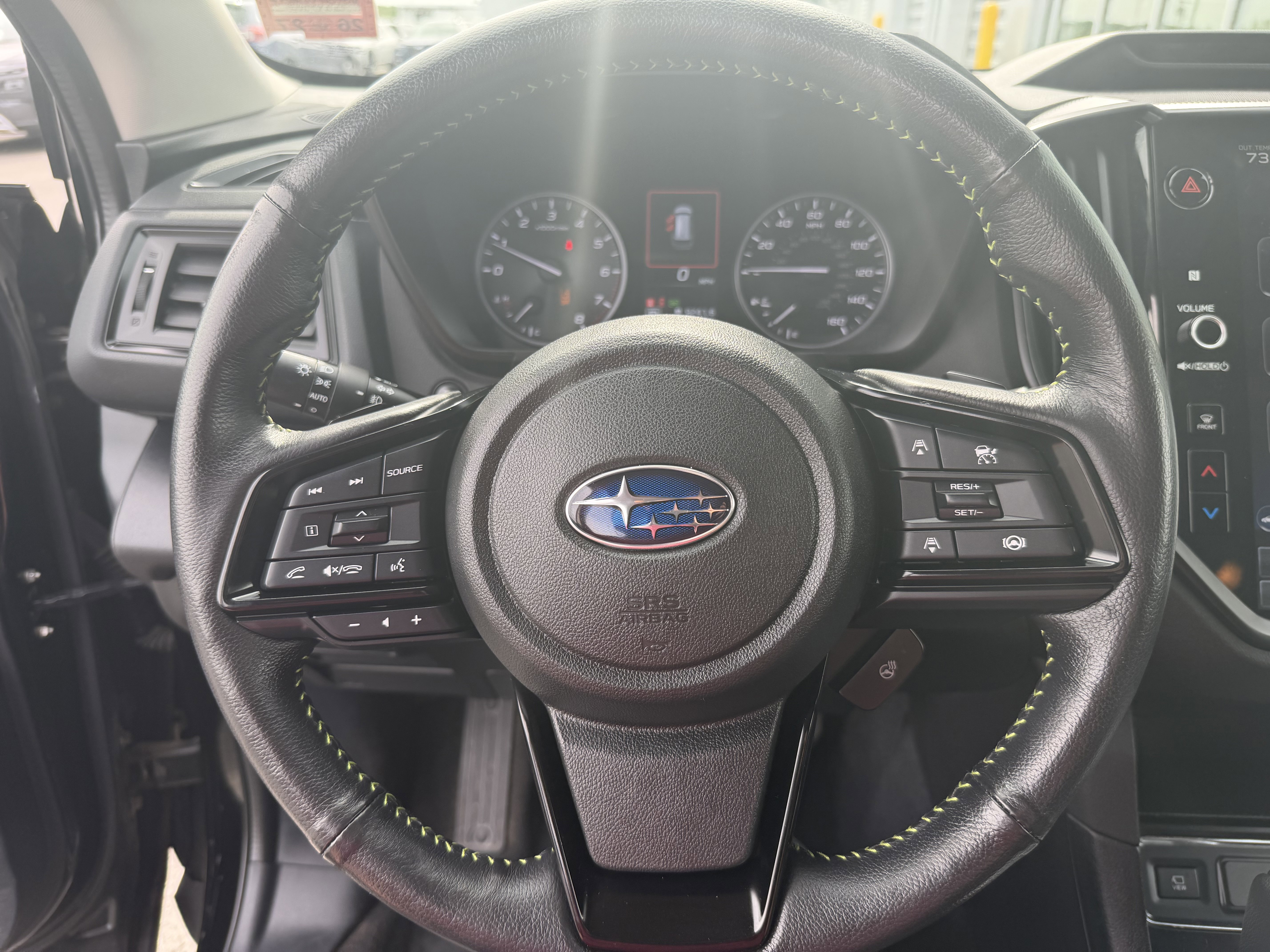 Used 2023 Crystal Black Silica Subaru Onyx Edition Limited image 16