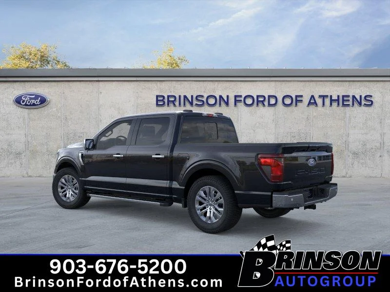 New 2026 Agate Black Metallic Ford XLT image 4