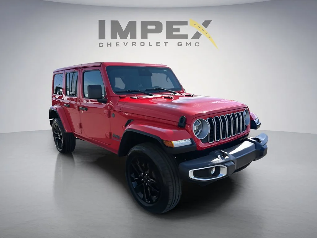 Used 2025 Red Jeep Sahara image 7