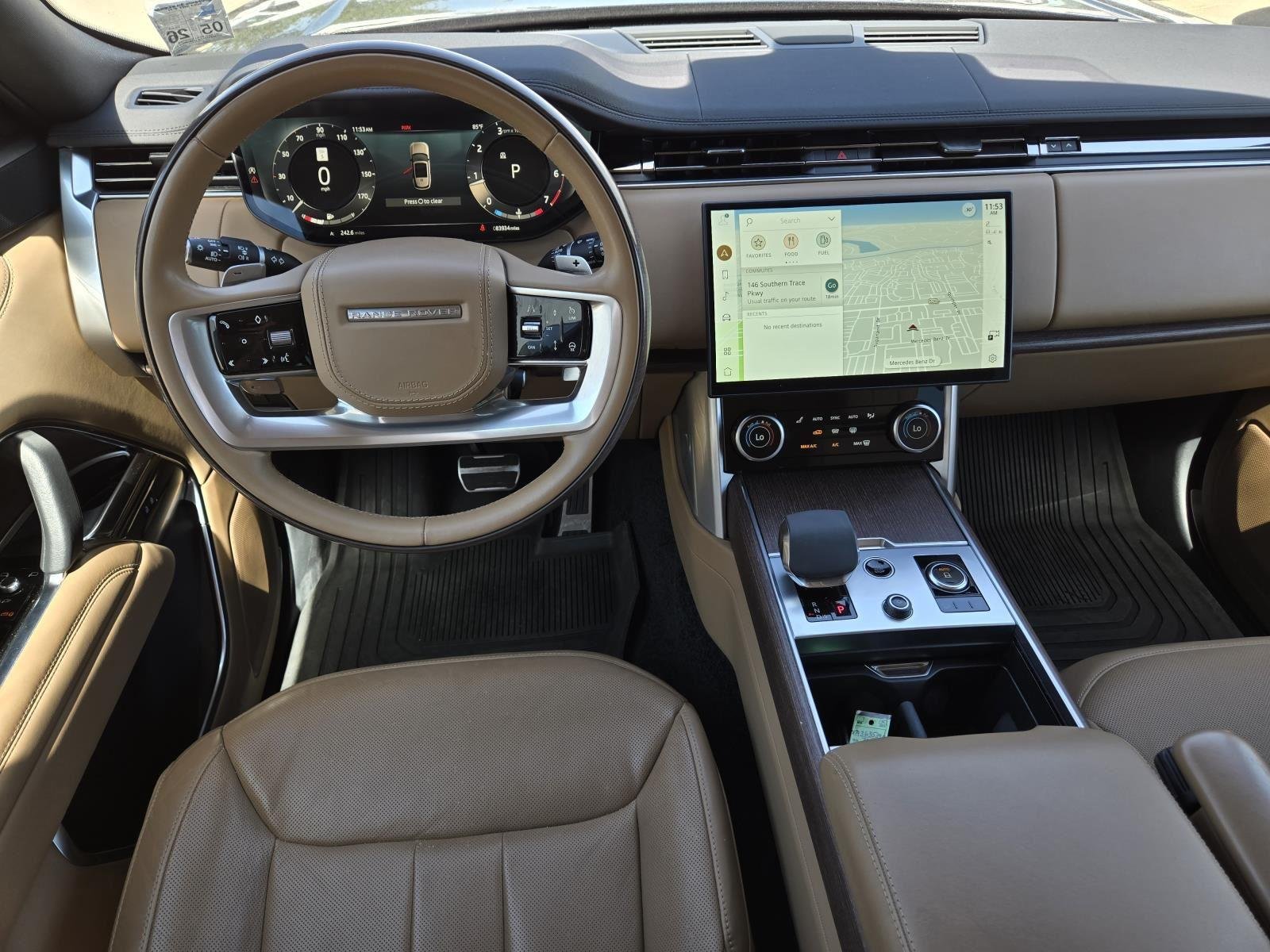 Used 2023 Santorini Black Metallic Land Rover SE image 31