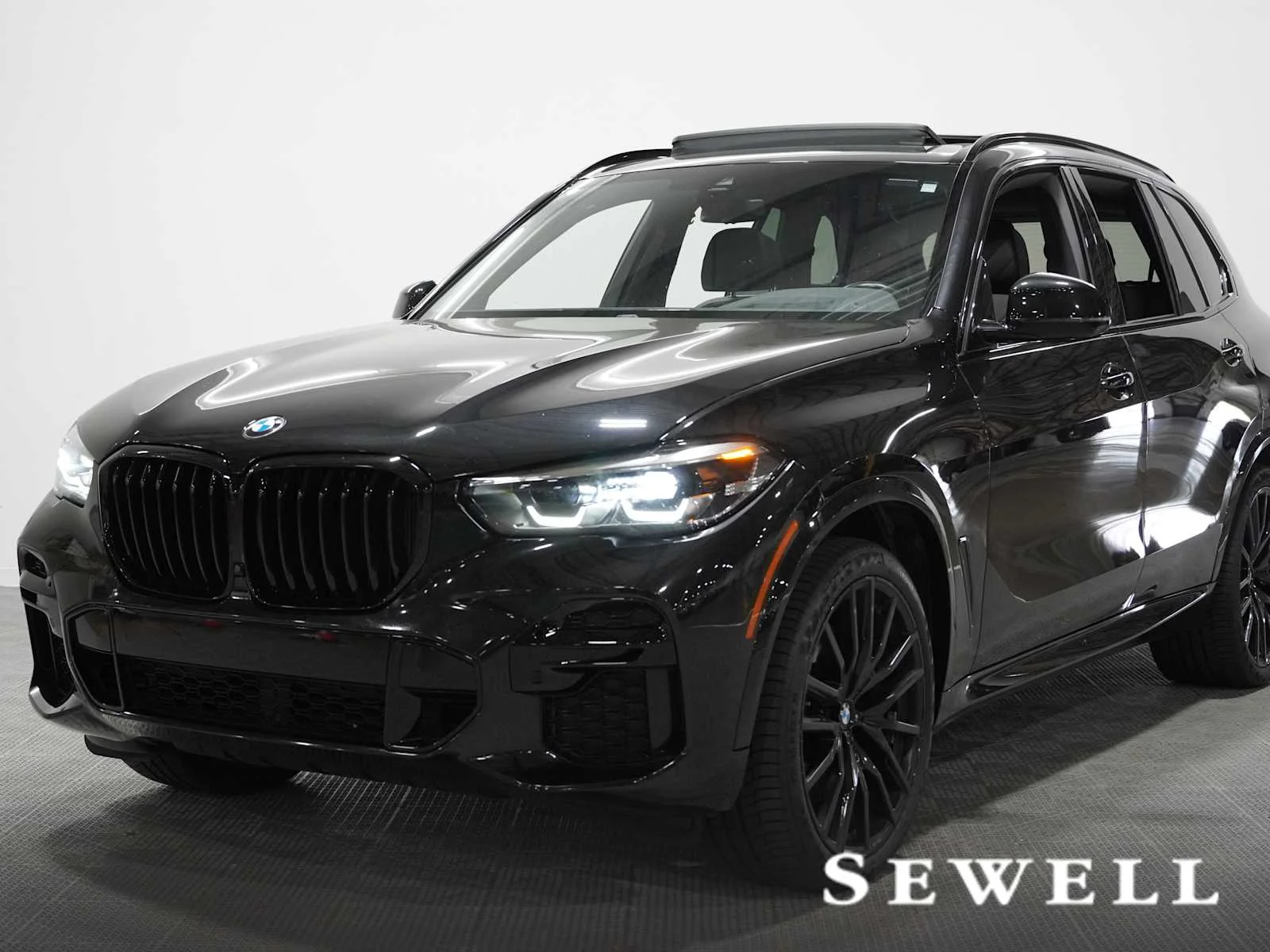 Certified Used 2023 Black Sapphire Metallic BMW M50i image 1