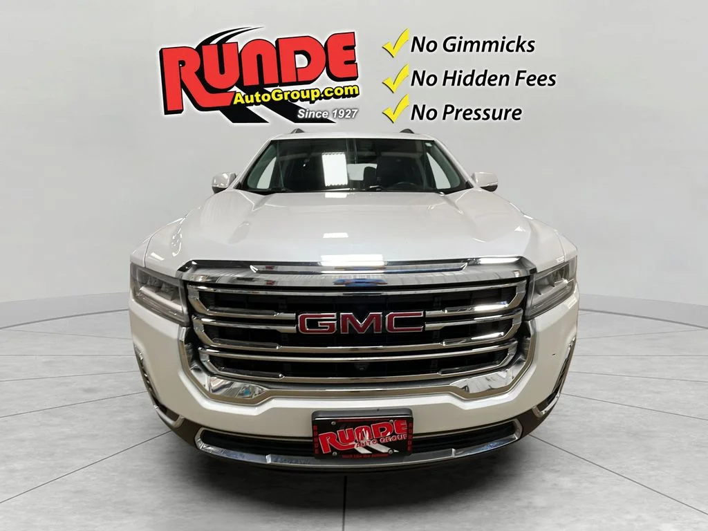 Used 2020 White Frost Tri-Coat GMC SLT image 9