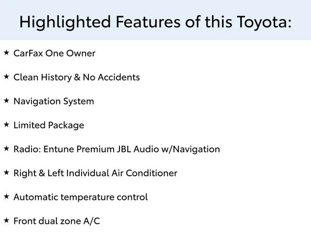 Used 2018 Blue Toyota Limited image 2
