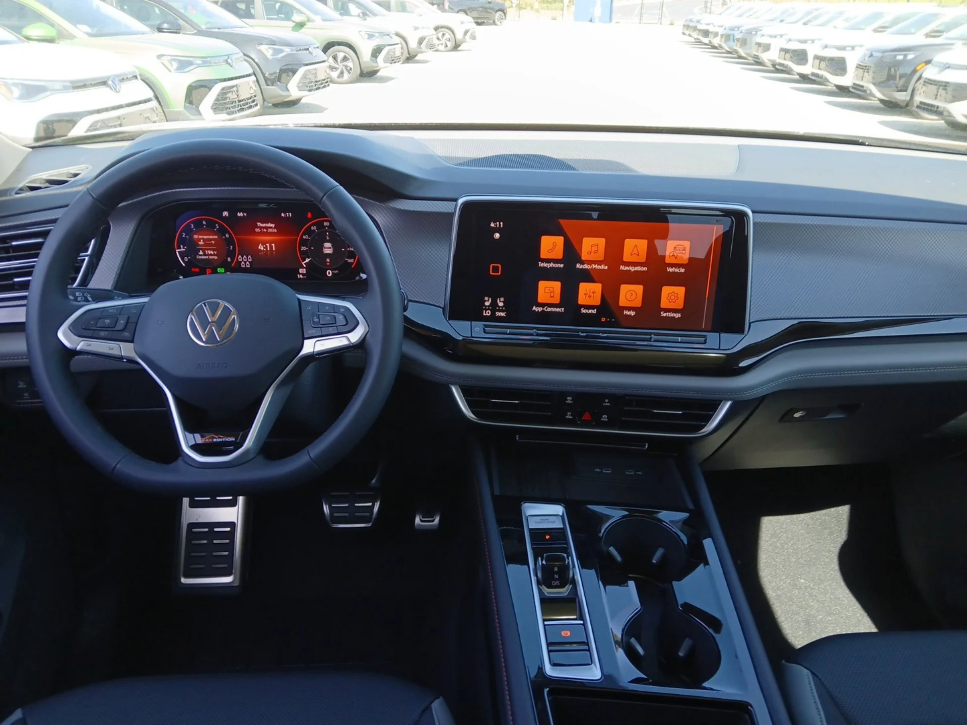 New 2026 Deep Black Pearl Volkswagen 2.0T Peak Edition image 7