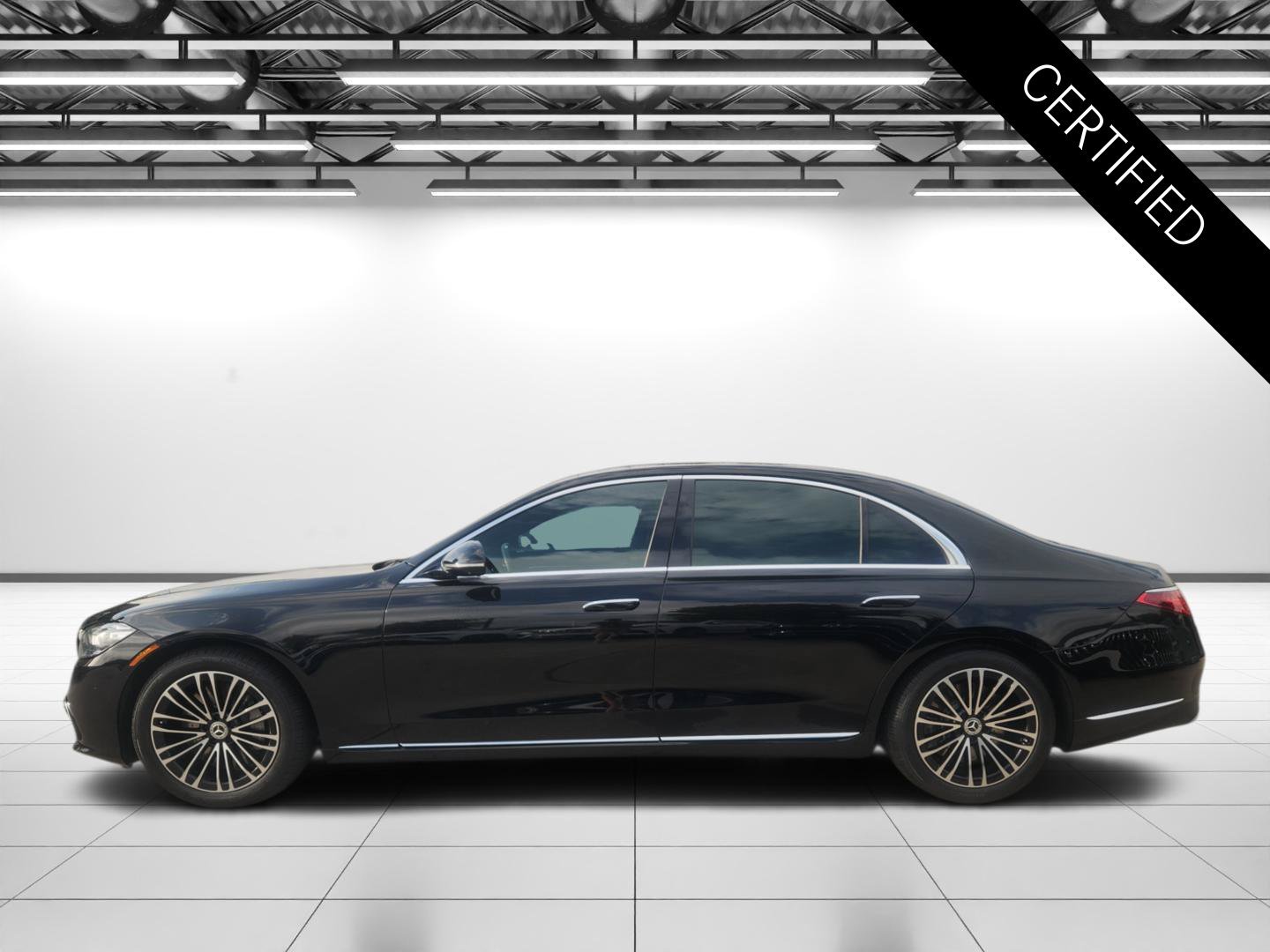 Certified Used 2022 Obsidian Black Metallic Mercedes-Benz S 500 image 6