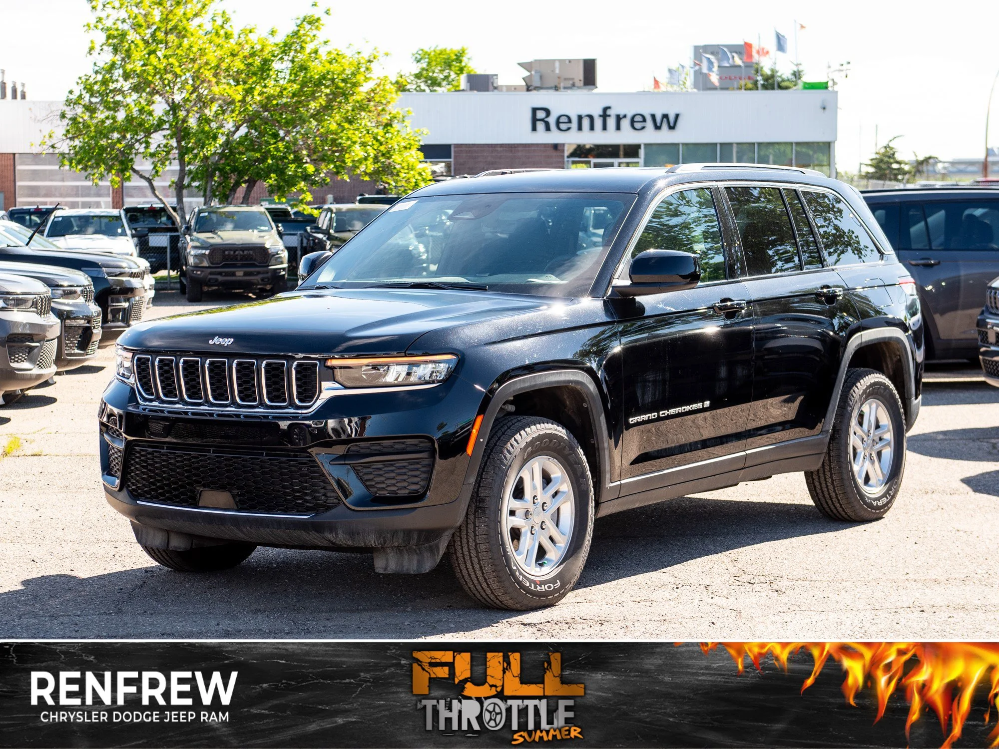New 2025 Black Jeep Laredo* image 1