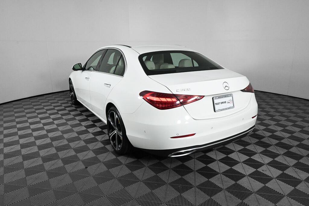Certified Used 2024 Polar White Mercedes-Benz C 300 image 4