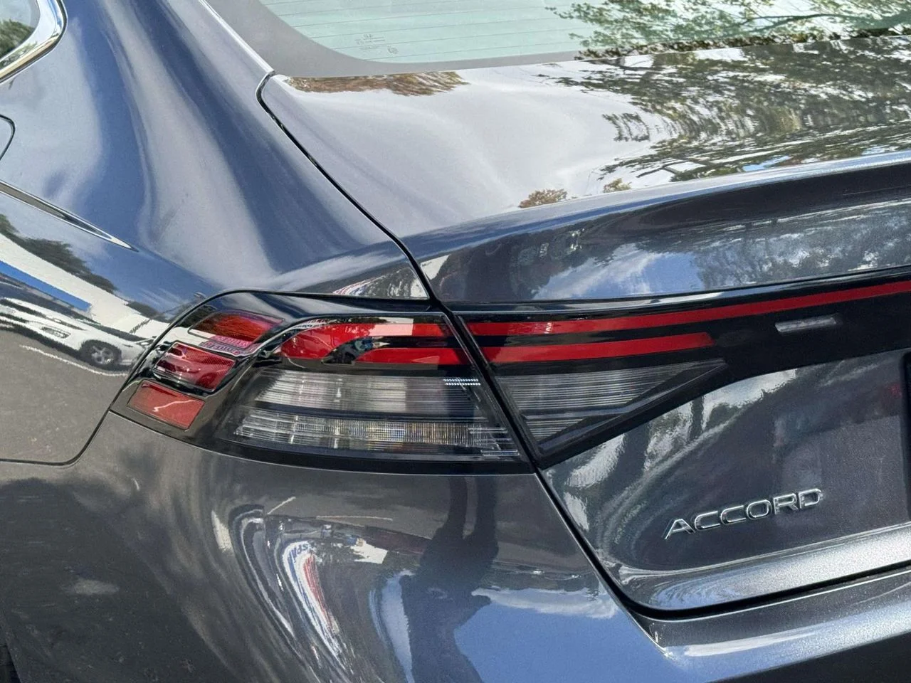 Used 2024 Meteorite Gray Metallic Honda EX image 15