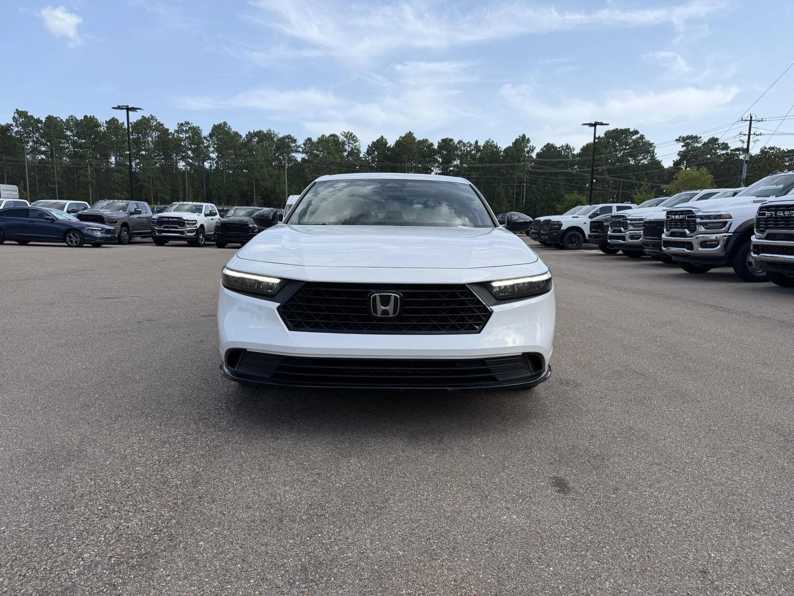 Used 2023 Platinum White Pearl Honda Sport-L image 2