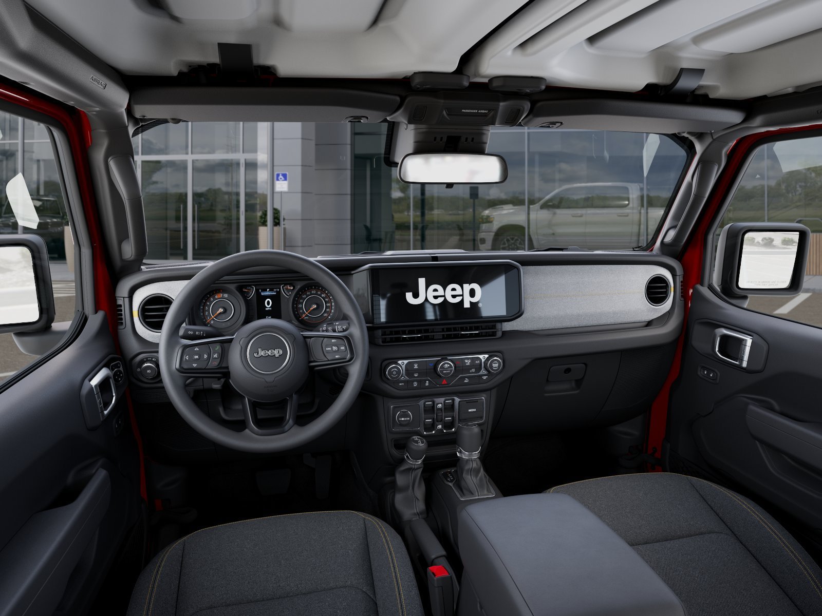 New 2026 Firecracker Red Clearcoat Jeep Sport 4-Door image 14
