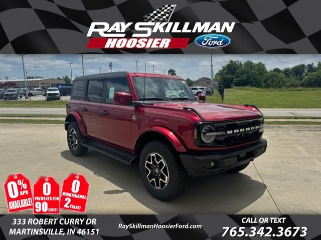 New 2026 Ruby Red Metallic Tinted Clearcoat Ford Outer Banks® image 1