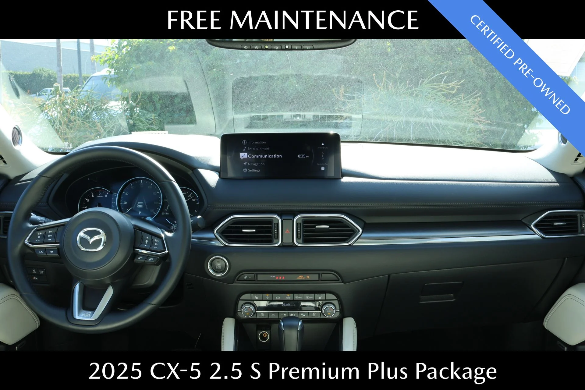 Certified Used 2025 Blue Mazda 2.5 S Premium Plus Package image 7
