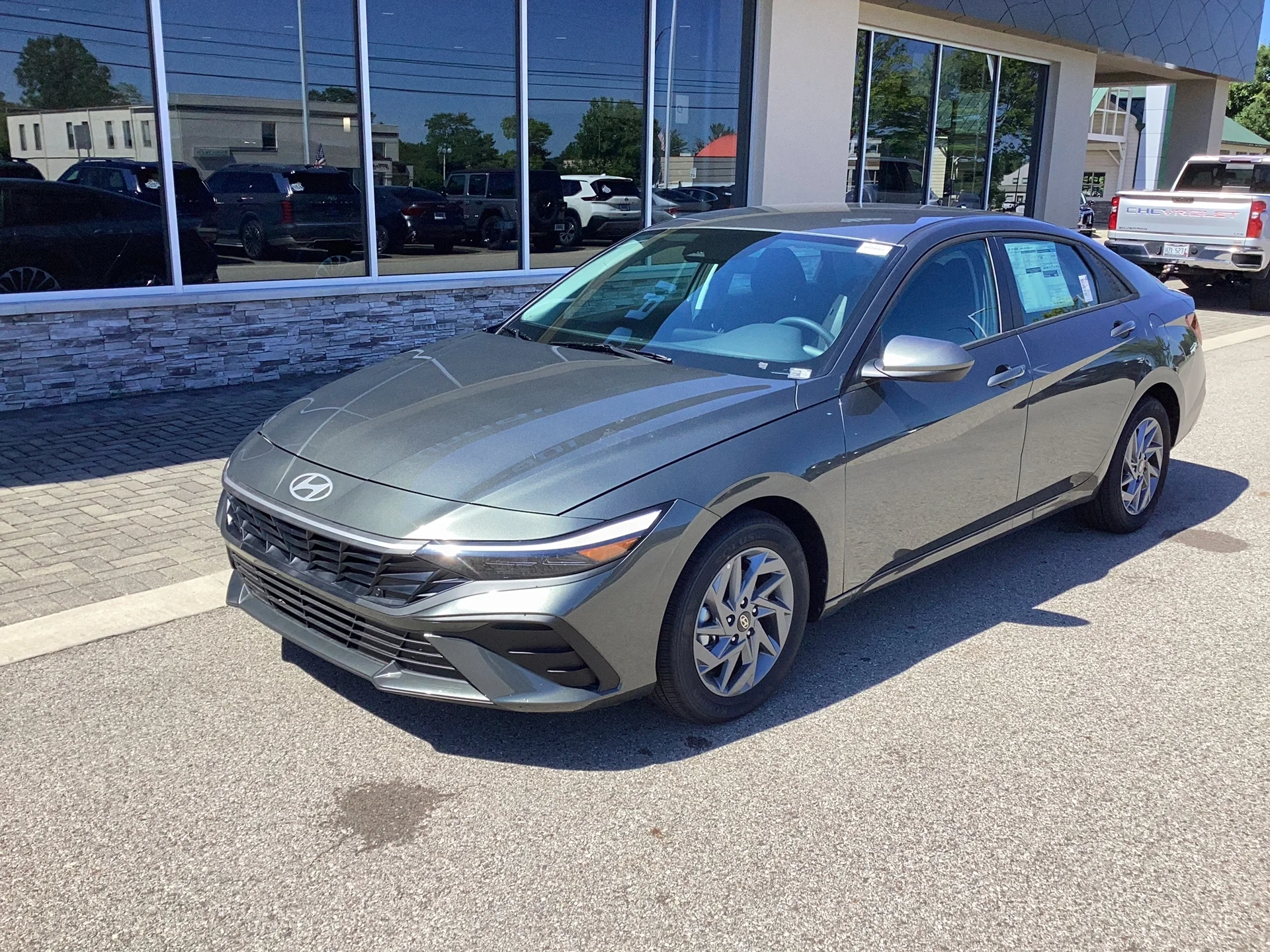 New 2026 Amazon Gray Pearl Hyundai Blue image 1