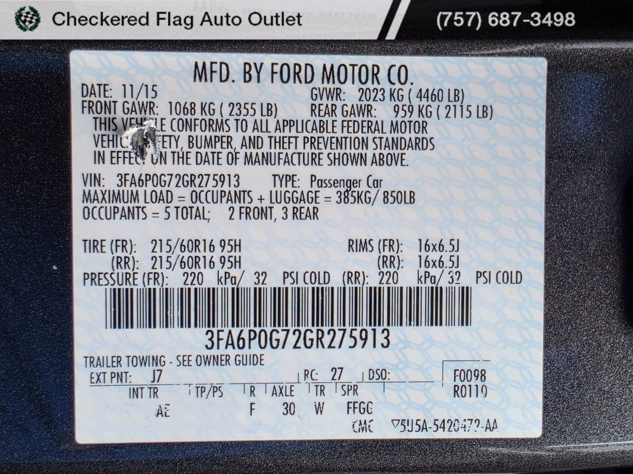 Used 2016 Magnetic Ford S image 16