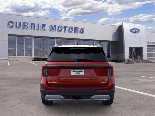 New 2026 Rapid Red Metallic Tinted Clearcoat Ford Platinum image 5