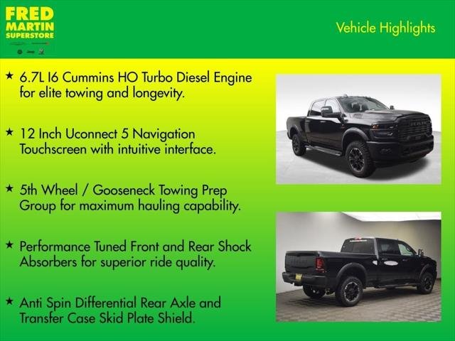 New 2026 Diamond Black Crystal Pearl-Coat Exterior Paint RAM Warlock image 14
