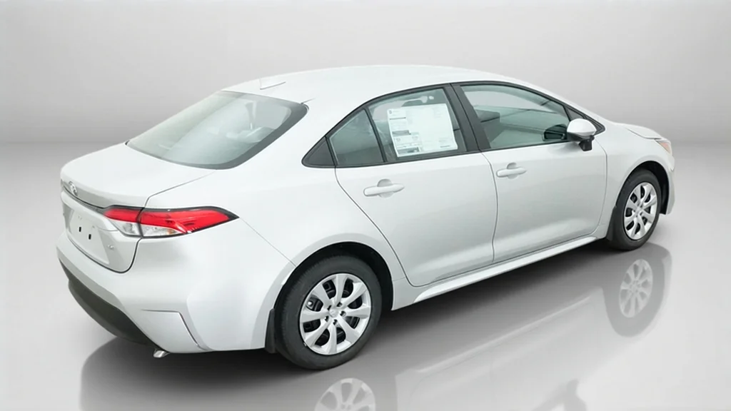 New 2027 Classic Silver Metallic Toyota LE image 22