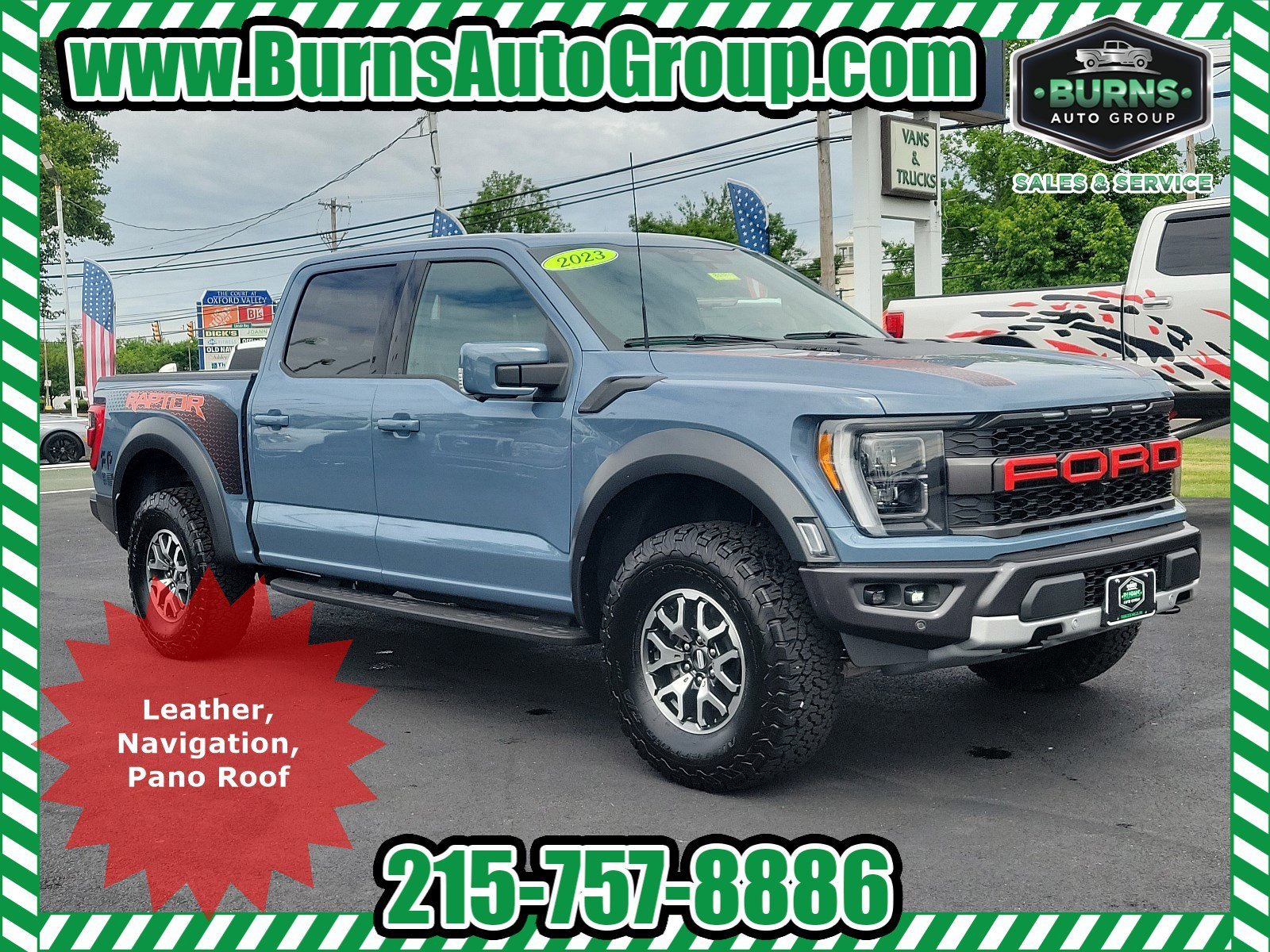 Pre-Owned 2023 Ford F-150 Raptor Crew Cab Pickup in Fairless Hills