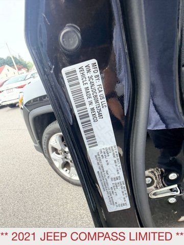 Certified Used 2021 Black Jeep Limited image 20
