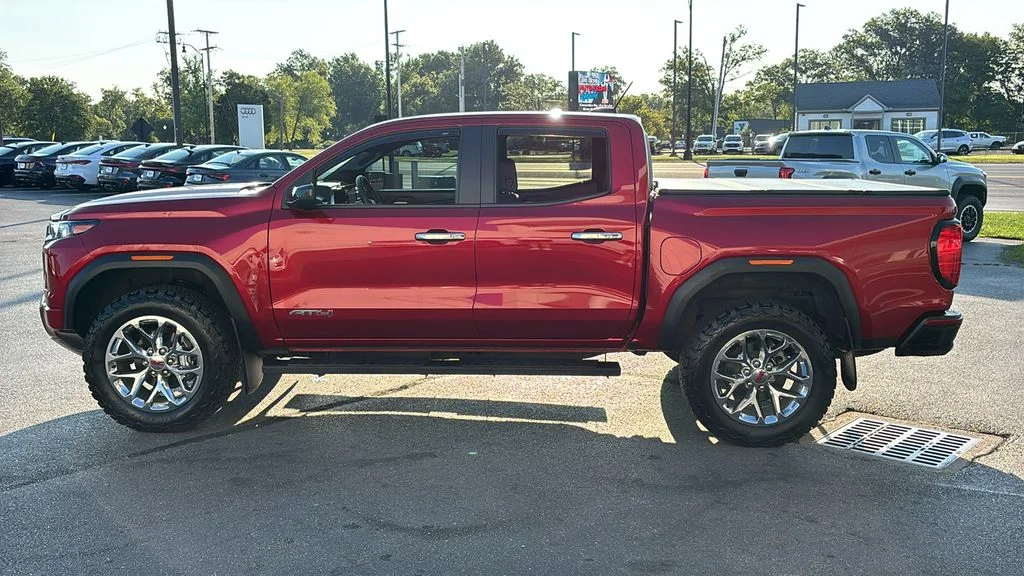 Used 2024 Red GMC AT4 image 3