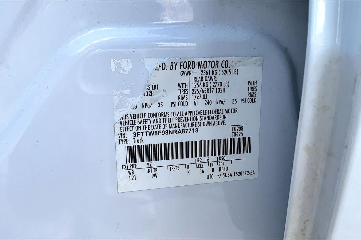 Used 2022 Oxford White Ford XL image 36