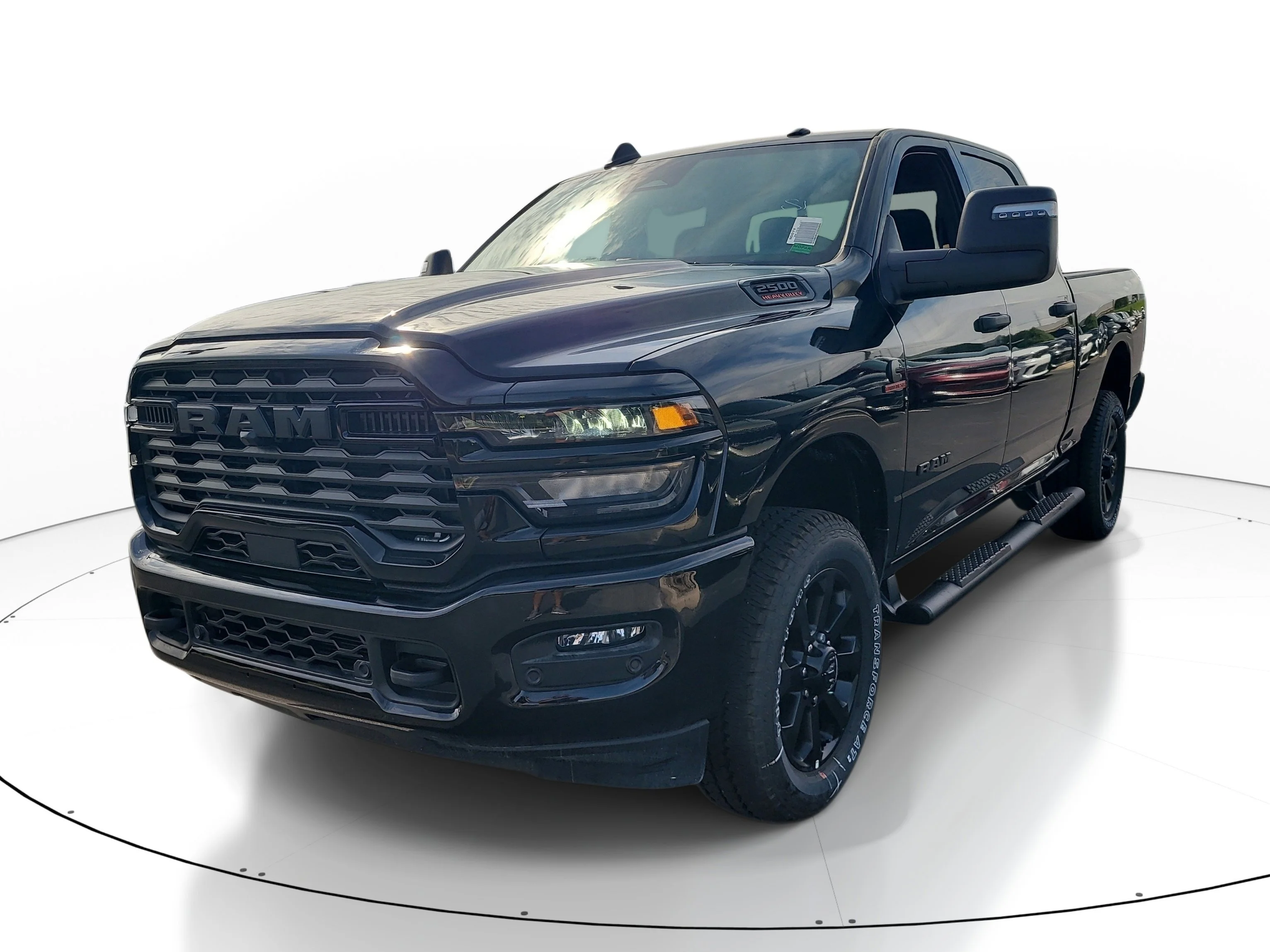 New 2026 Diamond Black Crystal Pearlcoat Ram Big Horn image 4