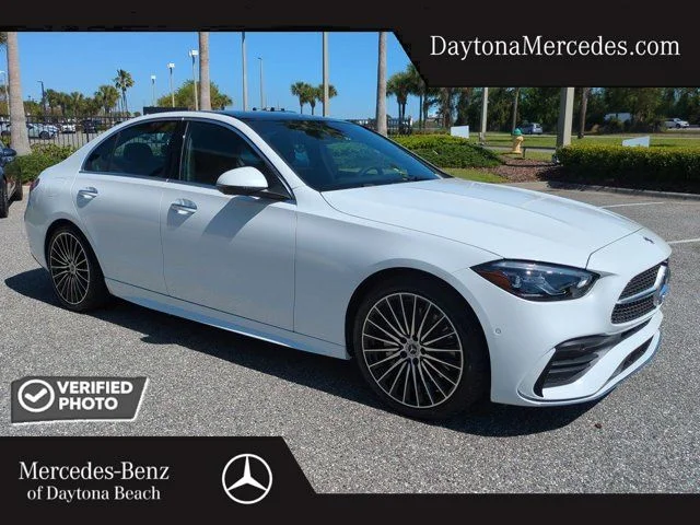 Certified Used 2026 White Mercedes-Benz C 300 image 1
