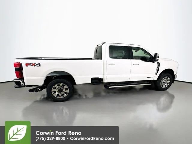 New 2026 Star White Metallic Tri-Coat Ford Lariat image 8
