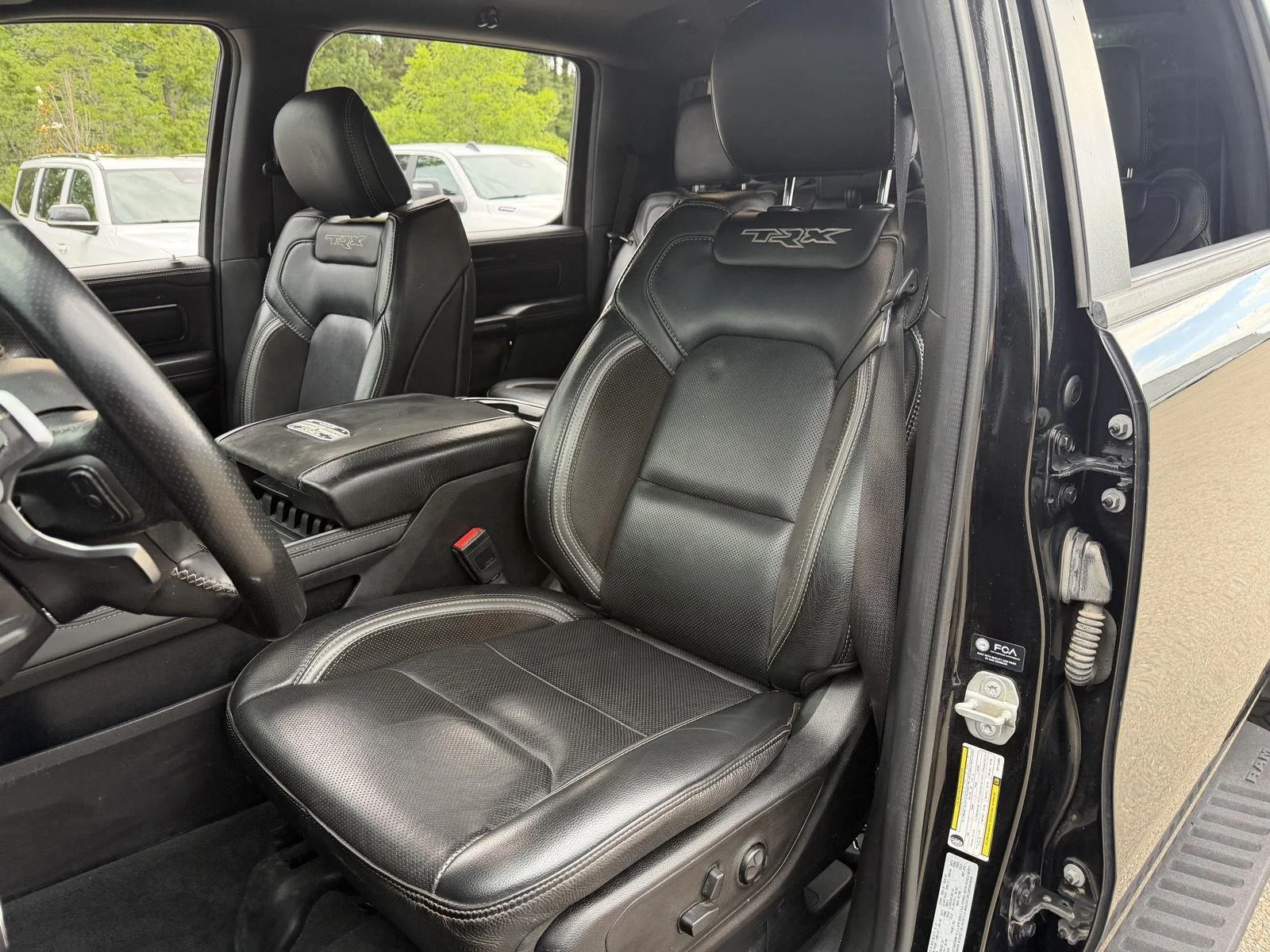 Used 2022 Diamond Black Crystal Pearlcoat Ram TRX image 16