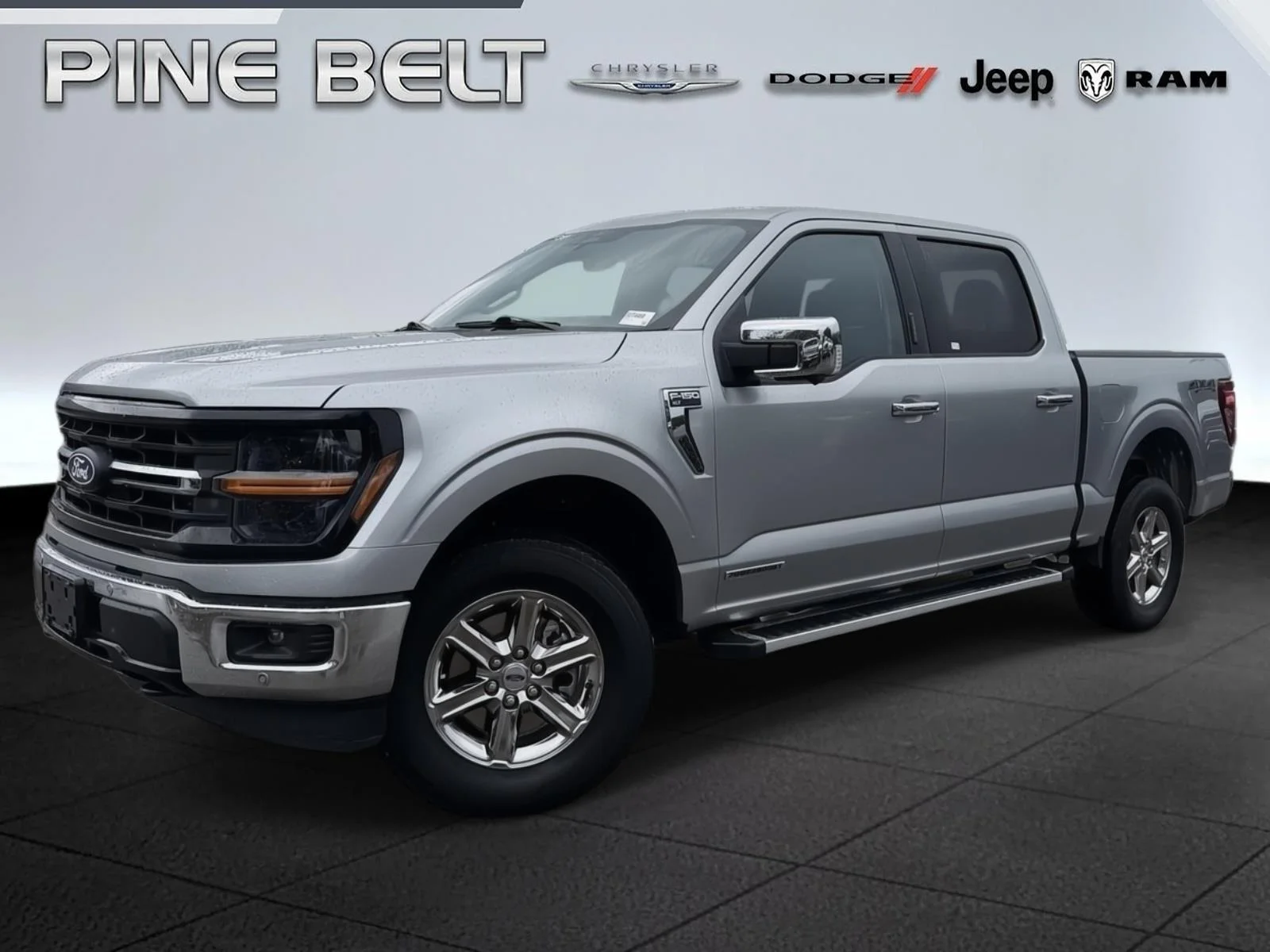 Used 2024 Iconic Silver Ford XLT image 1