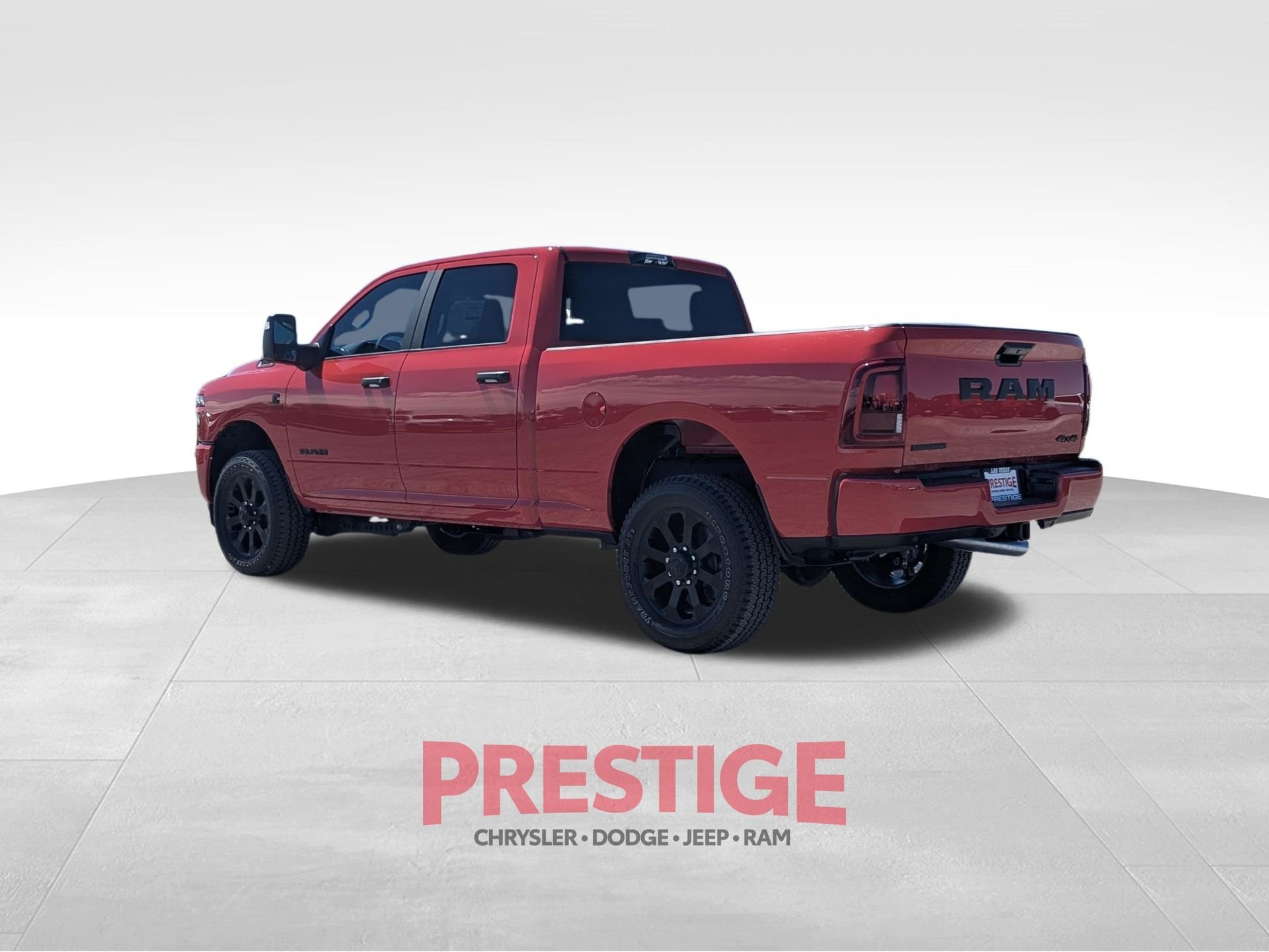 New 2026 Flame Red Clear-Coat Exterior Paint RAM Big Horn image 8