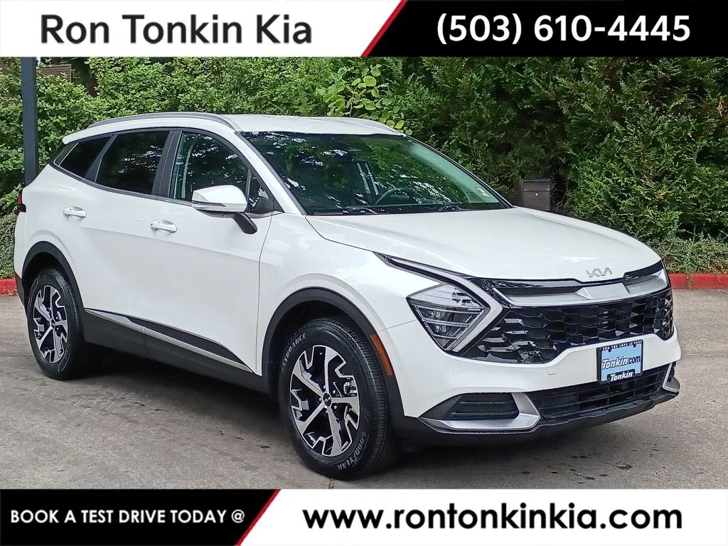 Used 2024 Snow White Pearl Kia EX image 1