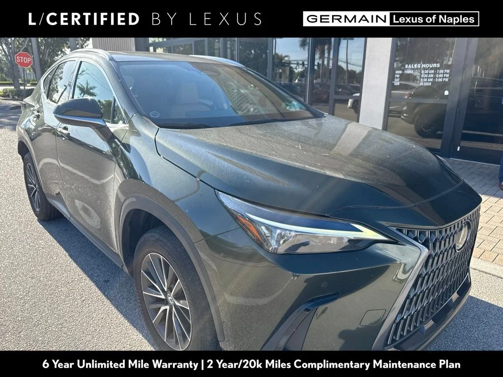 Certified Used 2024 Green Lexus 350 Premium image 1