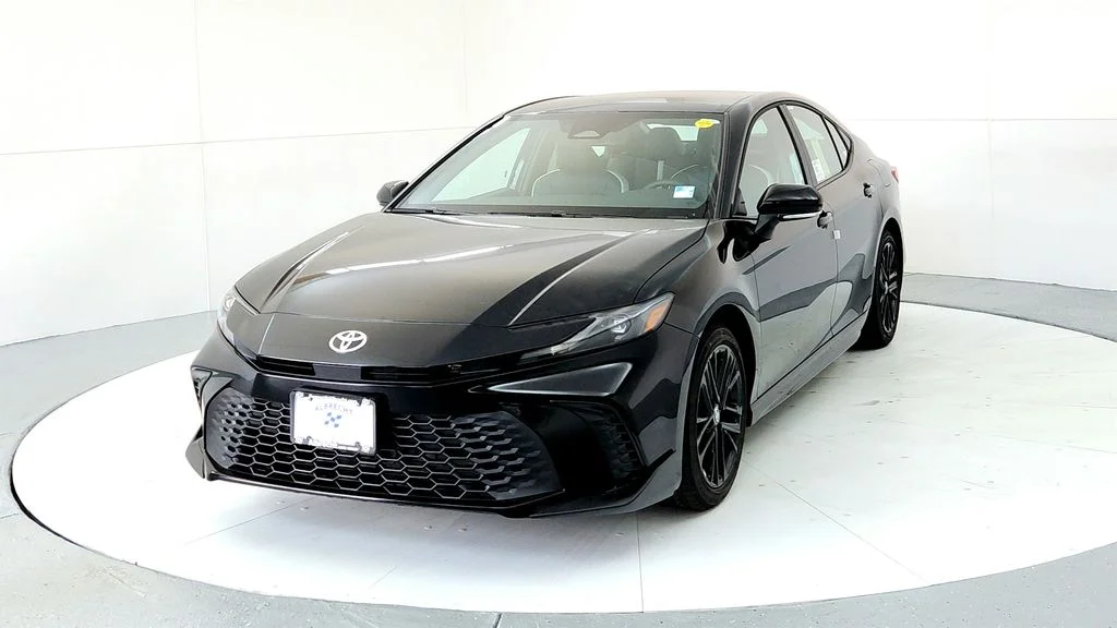 New 2026 Midnight Black Metallic Toyota SE image 2
