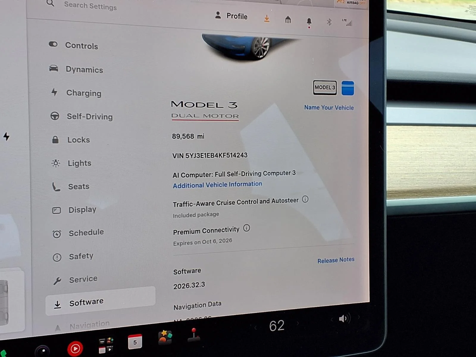 Used 2019 Deep Blue Metallic Tesla Long Range image 29