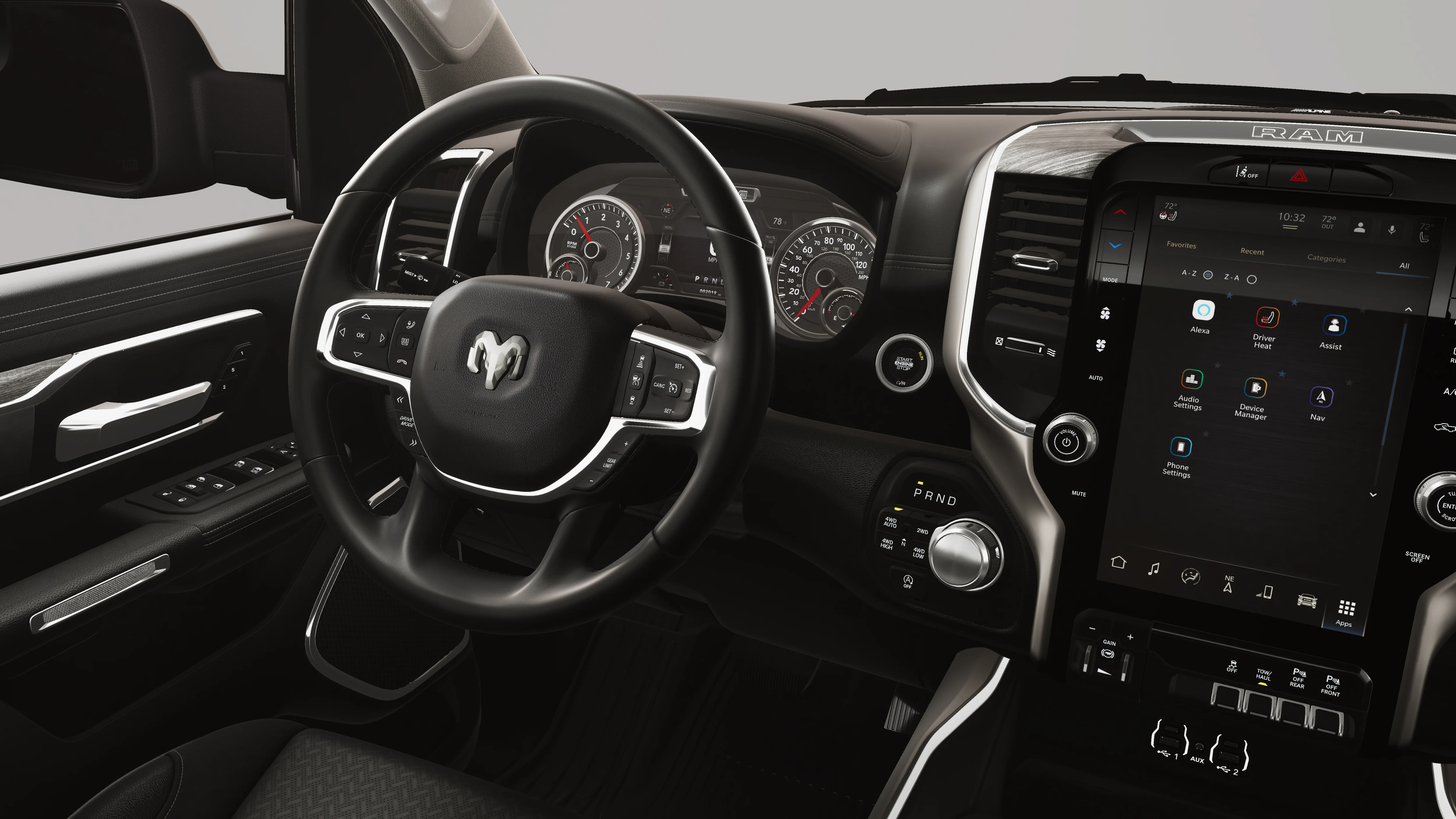 New 2026 Forged Blue Metallic Exterior Paint RAM LARAMIE image 9