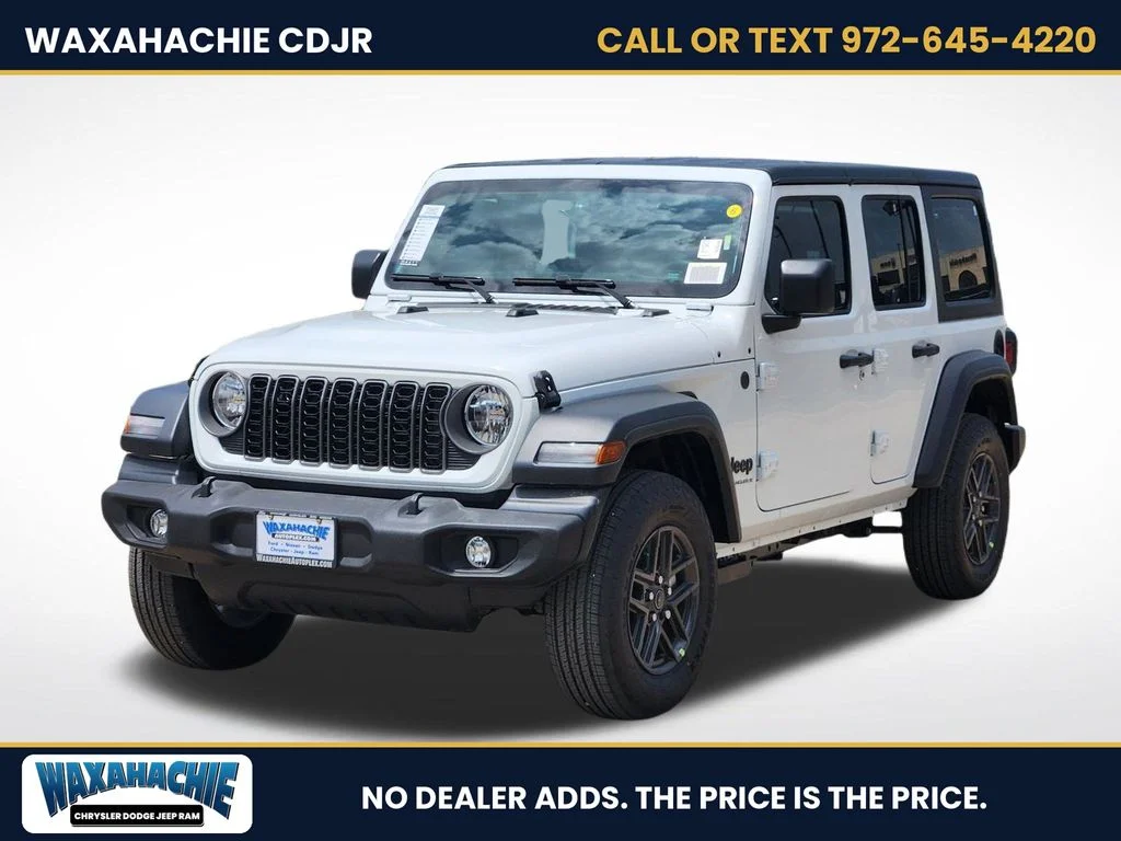 New 2026 Bright White Clear-Coat Exterior Paint Jeep Sport image 2