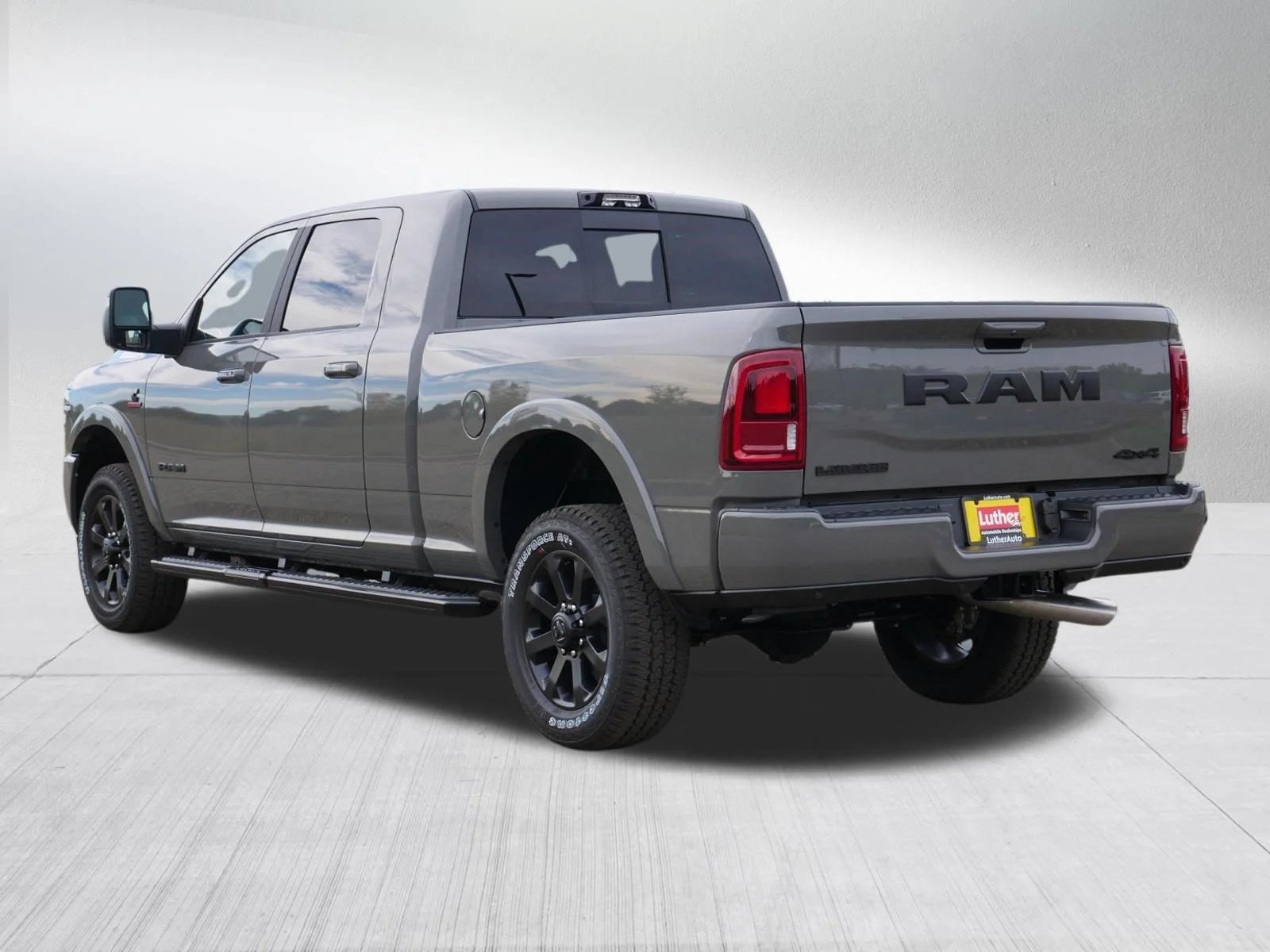 New 2027 Ceramic Gray Clear-Coat Exterior Paint RAM Laramie image 3